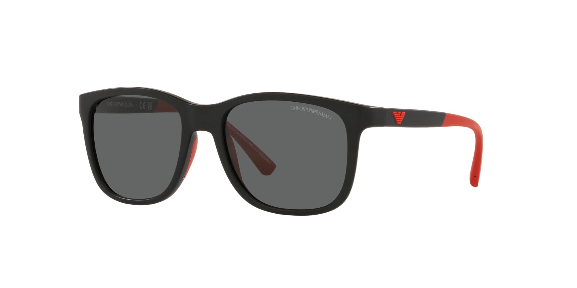 Amazon.com: Emporio Armani Boys' EK4184 Square Sunglasses